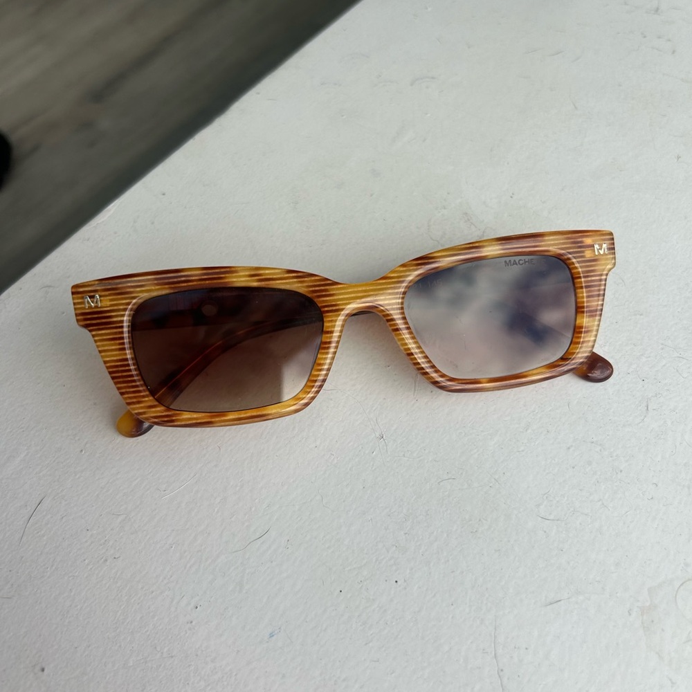 Machete Ruby Sunglasses for Women in Light Tortoise Stripe